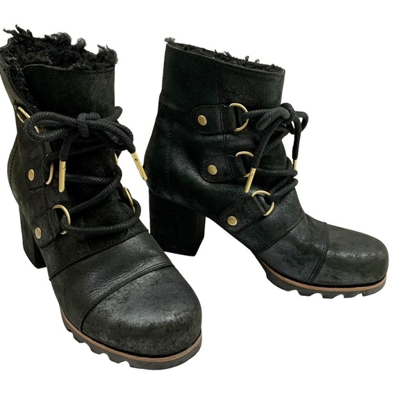 Sorel Addingtin Lace Holiday Boots - Picture 2 of 7